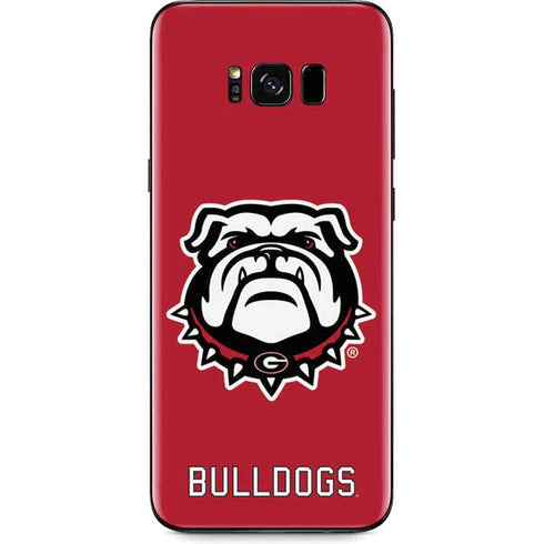 University of Georgia Bulldogs Logo Galaxy S8 Plus Skin